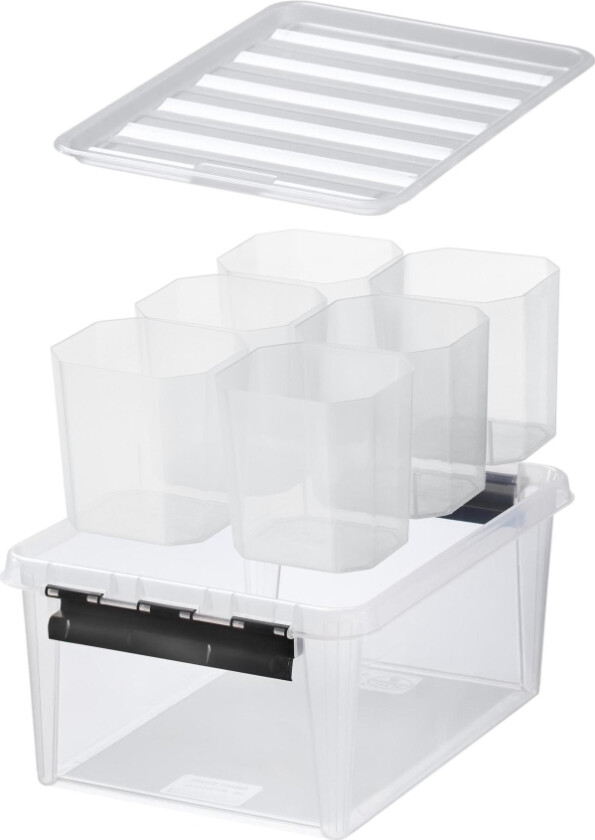 Bilde av SmartStore Classic 15 storage box with lid + 6 inner parts