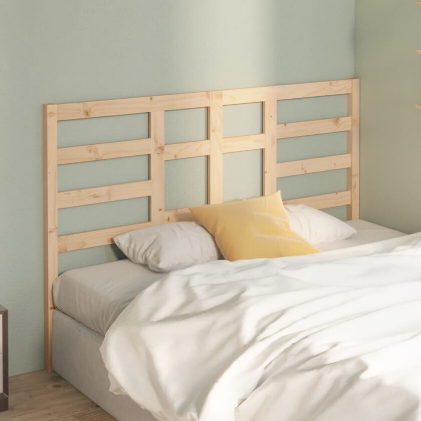 Sengegavl 146x4x104 cm heltre furu