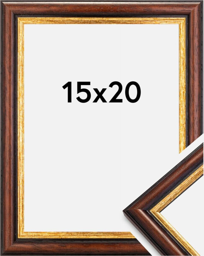 Ramme Siljan Brun 15x20 Cm
