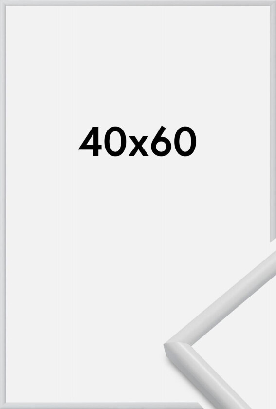 Ramme Galeria Hvit 40x60 Cm