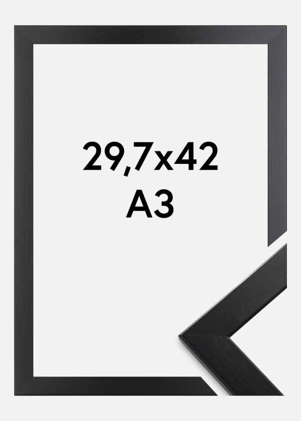 Ramme Trendline Akrylglas Svart 29,7x42 Cm (A3)