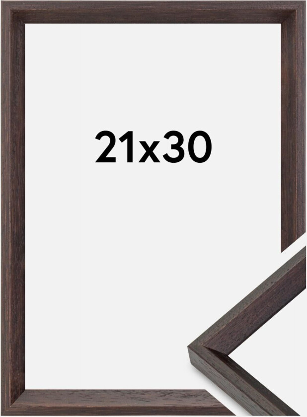 Ramme Globe Akrylglass Espresso 21x30 Cm