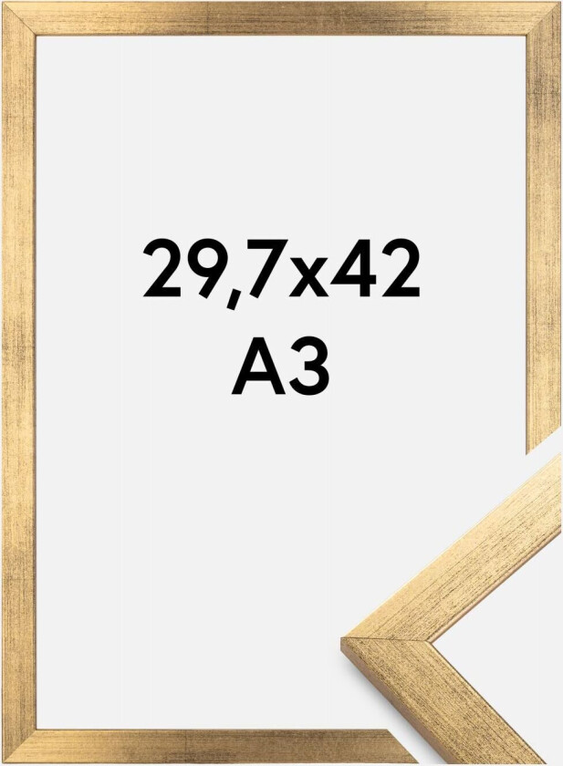 Ramme Stilren Akrylglass Gull 29,7x42 Cm (A3)