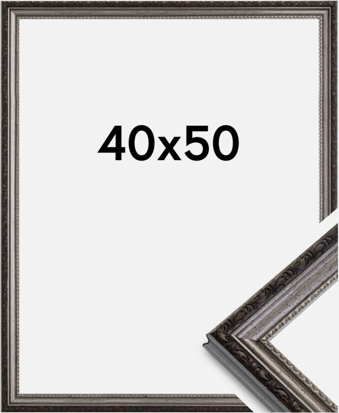 Ramme Abisko Akrylglass Sølv 40x50 Cm