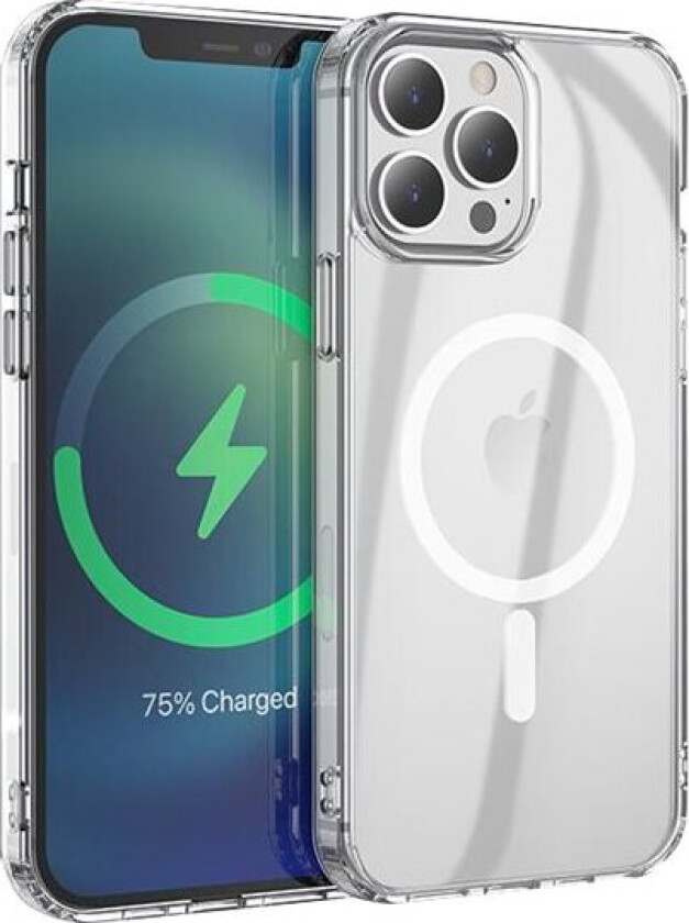 - Baksidedeksel for mobiltelefon - MagSafe-samsvar - termoplast-polyuretan (TPU) - blank - for Apple iPhone 13 Pro Max