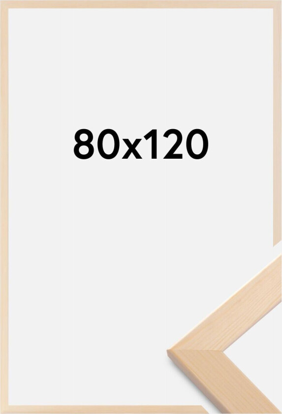 Ramme Trendline Akrylglas Nature 80x120 Cm