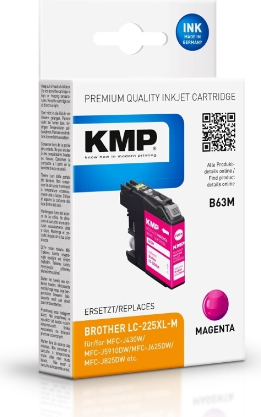 B63M - magenta - compatible - ink cartridge - Blekkpatron Rød