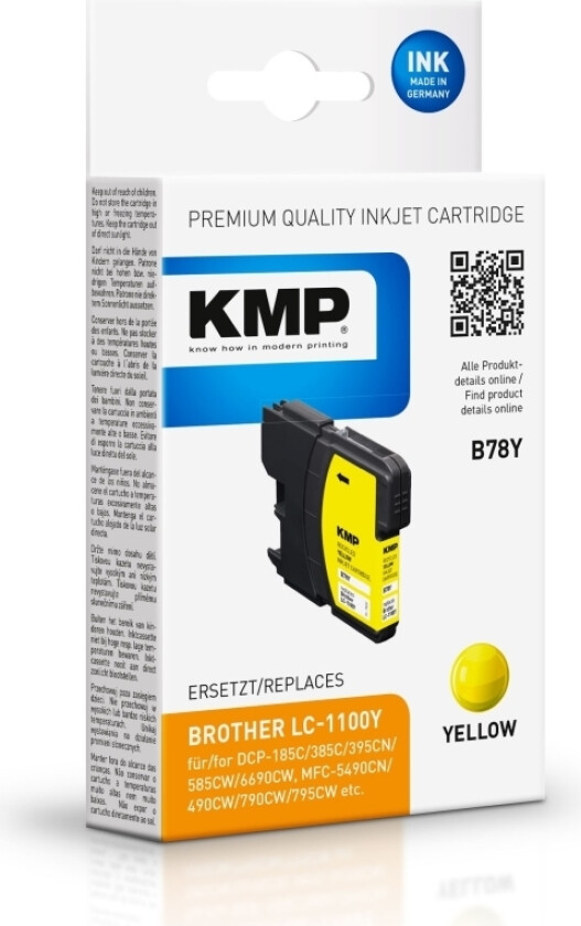 B78Y - yellow - compatible - ink cartridge - Blekkpatron Yellow