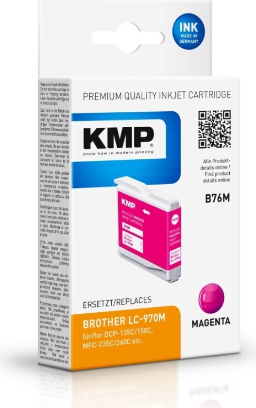 B76M - magenta - compatible - ink cartridge - Blekkpatron Rød