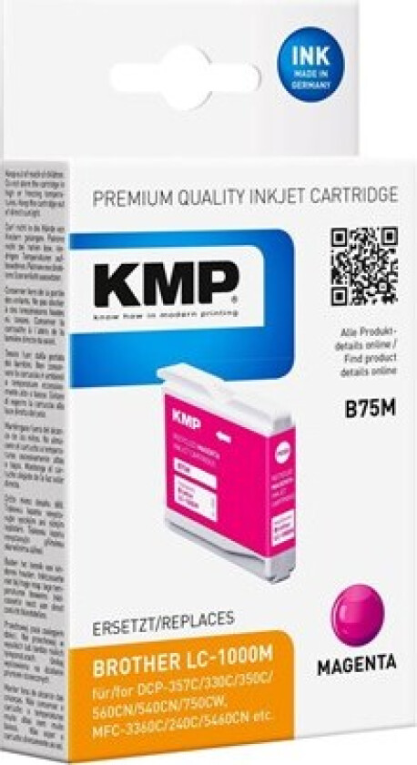 B75M - magenta - compatible - ink cartridge - Blekkpatron Rød