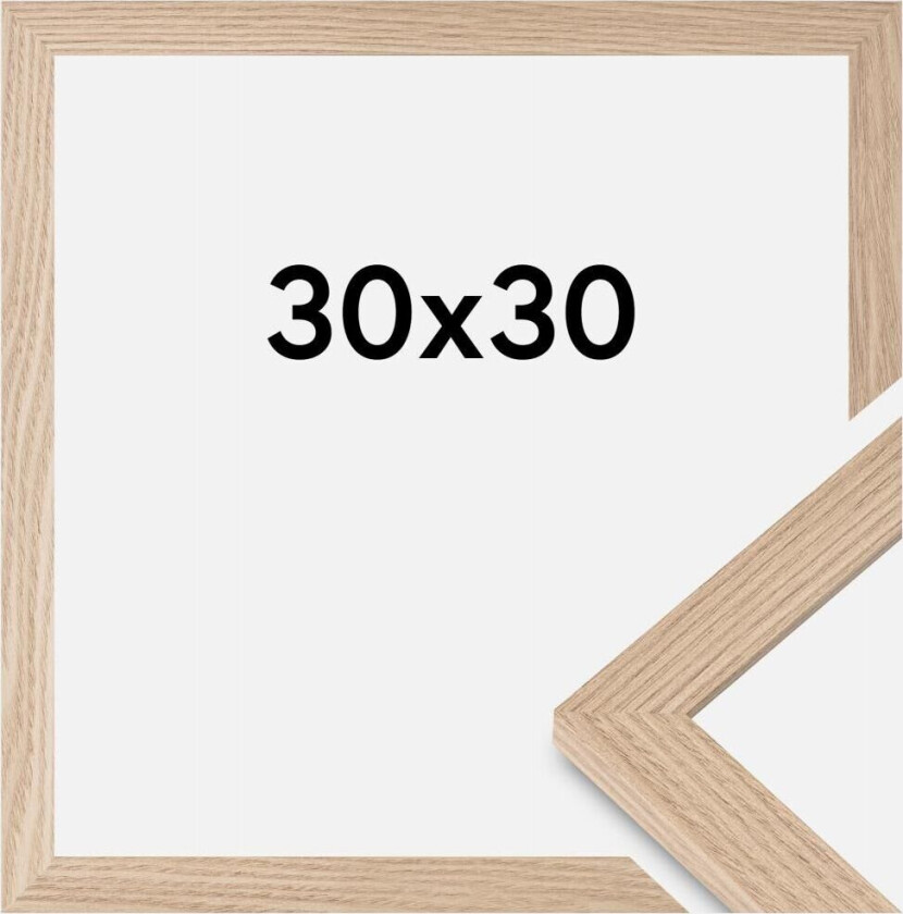 Ramme Bga Classic Akrylglass Eik 30x30 Cm