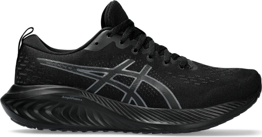 Asics Gel-Excite 10, løpesko, dame BLACK/CARRIER GREY