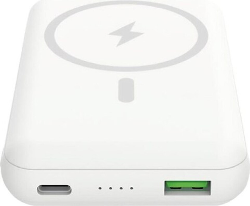 MAGPB10000 power bank - magsafe wireless - USB 24 pin USB-C - 15 Watt Nødlader - 10000 mAh