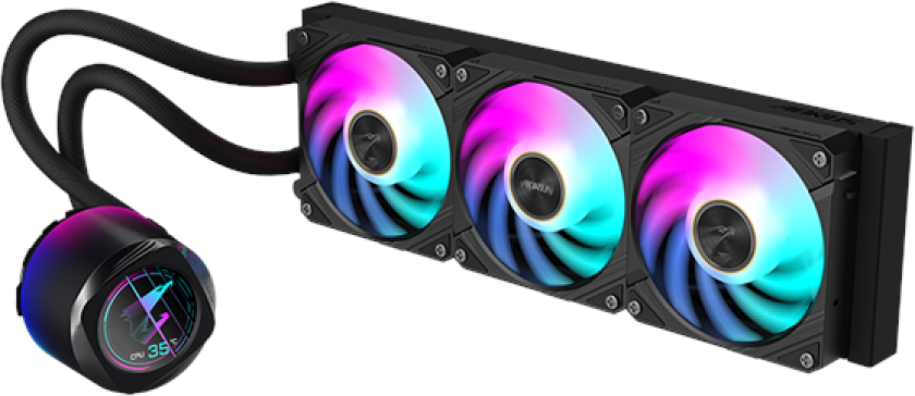 AORUS WATERFORCE X II 360 - CPU Vannkjøling - Max 38 dBA