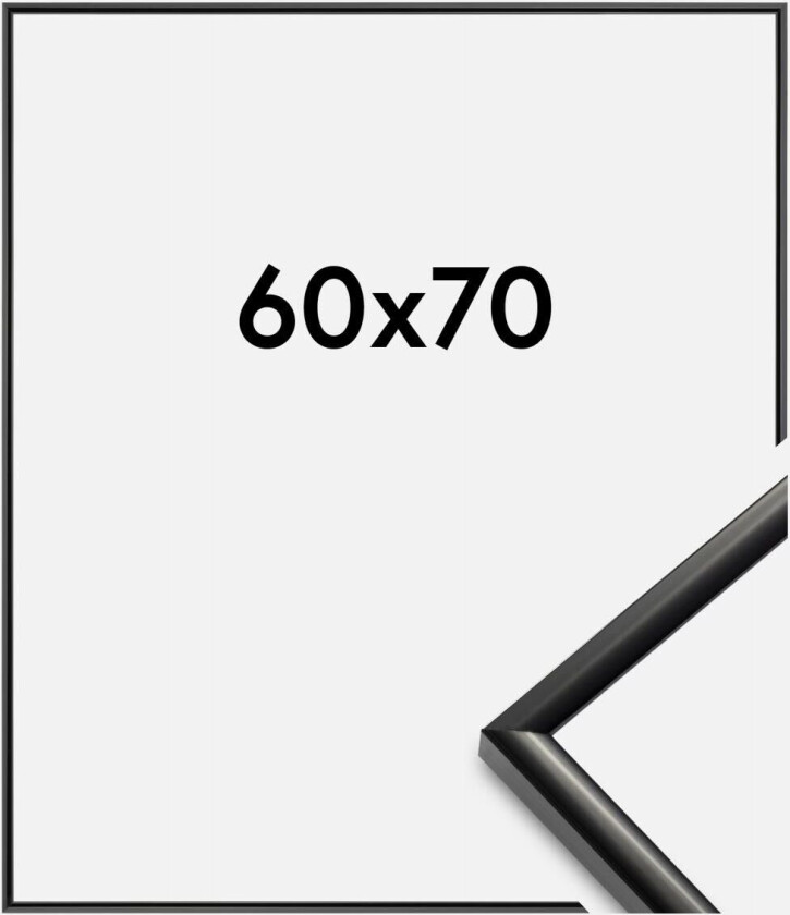 Ramme New Lifestyle Akrylglass Svart 60x70 Cm