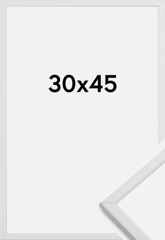 Ramme Galant Akrylglass Vit 30x45 Cm