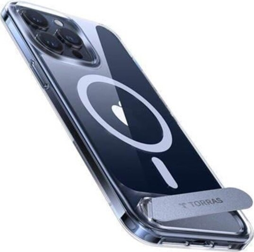 UPRO Pstand Case for iPhone 15 Pro (Transparent)