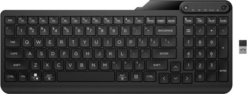 475 - Tastatur - Dansk - Svart