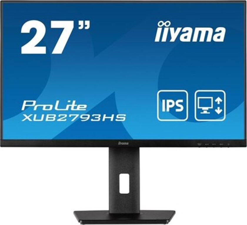 27" iiyama ProLite XUB2793HS-B6 - LED monitor - Full HD (1080p) - 27" - 1 ms - Skjerm