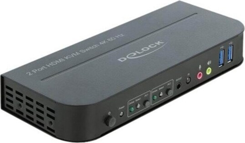 HDMI KVM Switch 4K 60 Hz with USB 3.0 and Audio