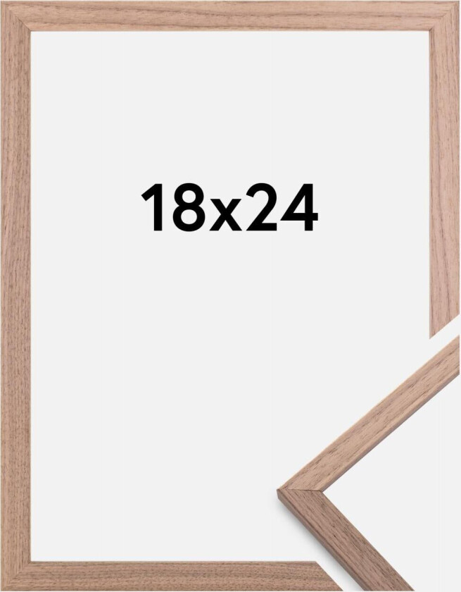 Ramme Edsbyn Lys Valnøtt 18x24 Cm
