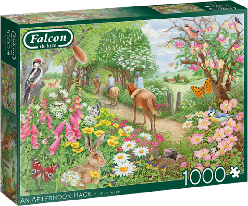 Puzzle Falcon - An Afternoon Hack (1000 pcs)