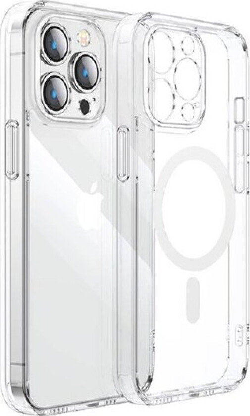 JR-14D7 transparent magnetic case for iPhone 14 Plus