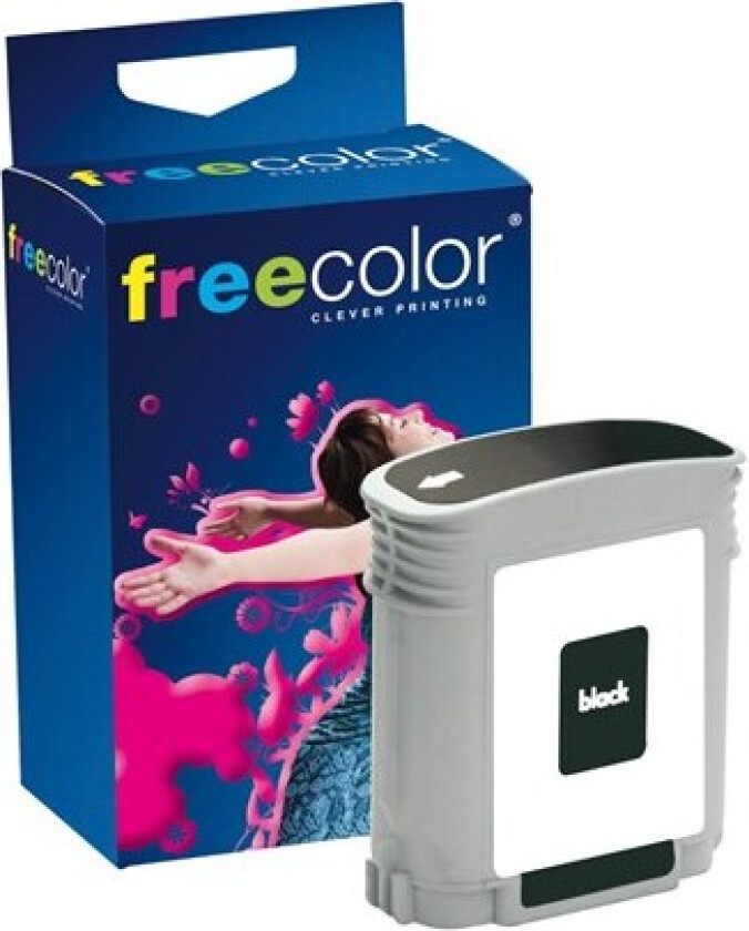 FREECOLOR - black - compatible - ink cartridge (alternative for: HP 88XL) - Blekkpatron Svart