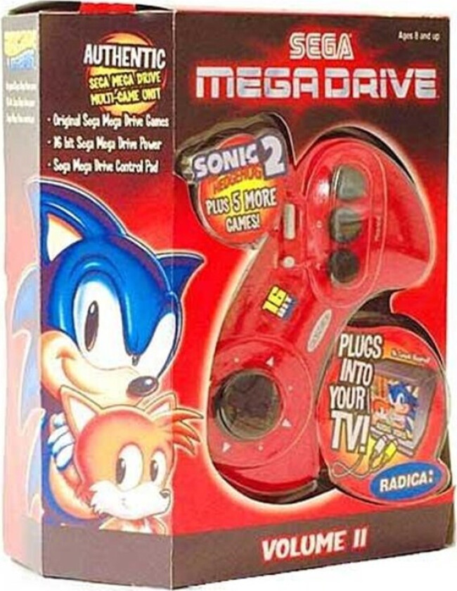 SEGA Genesis (Mega Drive) Plug & Play Mini Console (Volume 2)