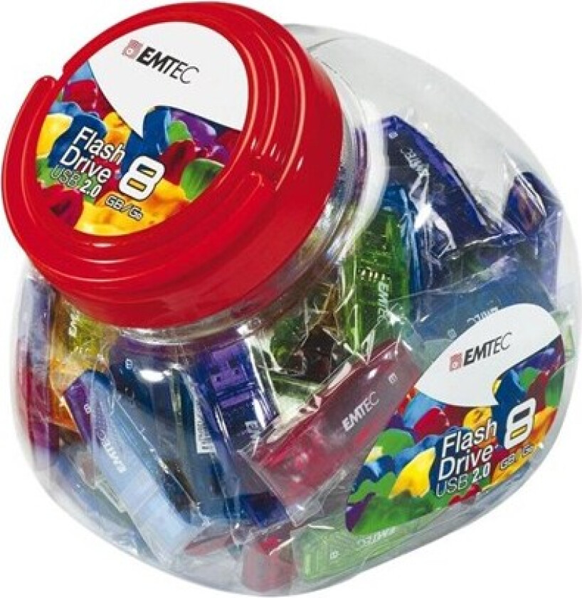 C410 Color Mix Candy jar - 32GB - Minnepenn