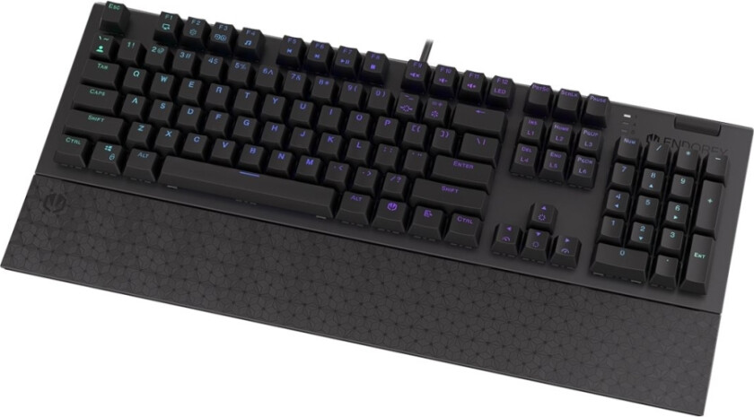 Omnis - keyboard - black - Tastatur - Svart