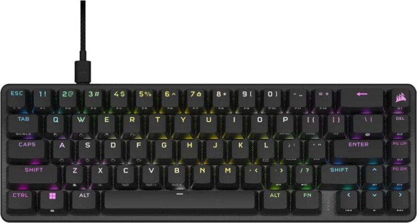 K65 PRO Mini 65% Optical OPX - US - Gamingtastatur - Uten numpad - Amerikansk Engelsk - Svart