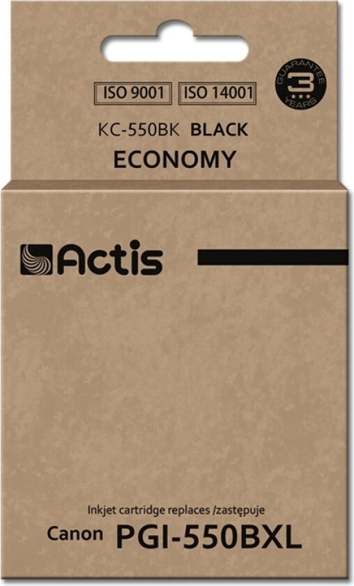 standard KC-550BK - Economy - black - compatible - ink cartridge - Blekkpatron Svart