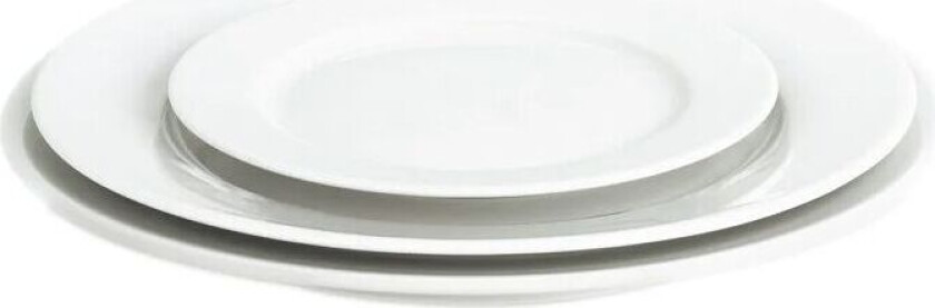 Plate flat Sancerre 31.5 cm White