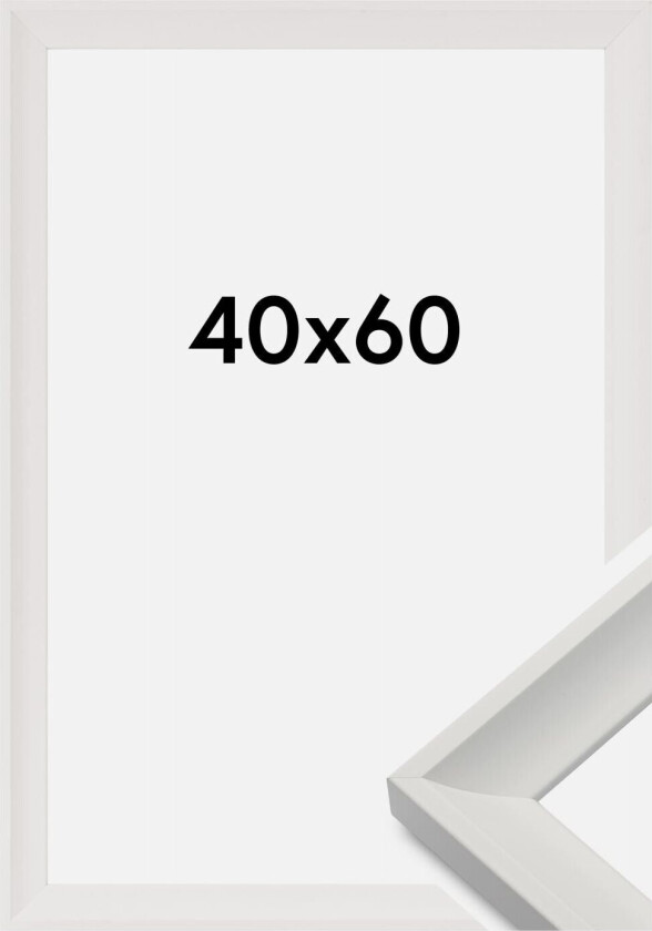 Ramme Öjaren Akrylglass Hvit 40x60 Cm