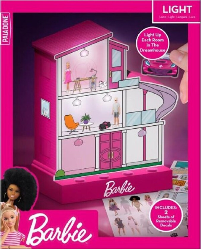 - Barbie Dreamhouse Light w/ Stickers - Lamper