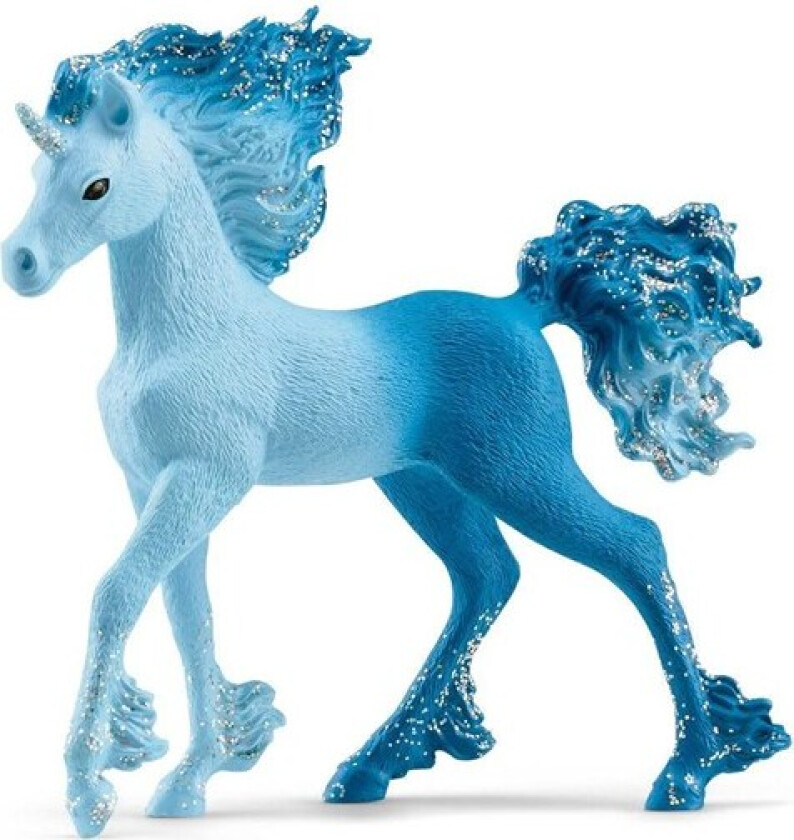 Elementa Water Flames Unicorn Foal 8.8cm