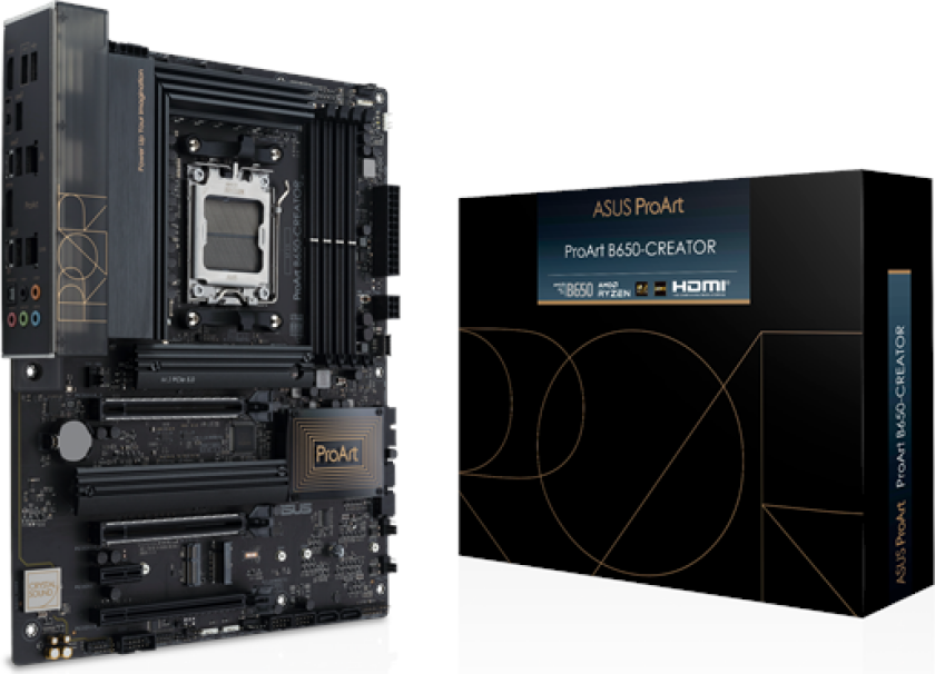 ProArt B650-CREATOR Hovedkort - AMD B650 - AMD AM5 socket - DDR5 RAM - ATX