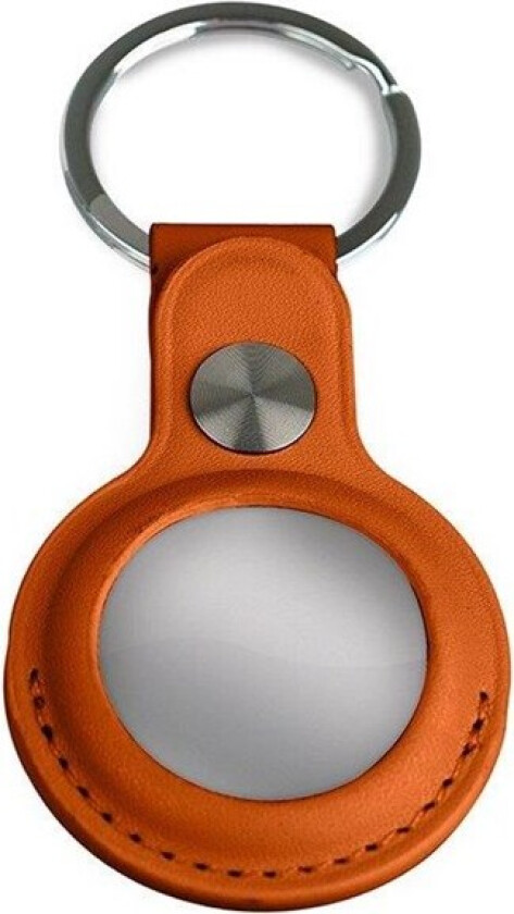 Airtag Key Ring - Leather - Brown