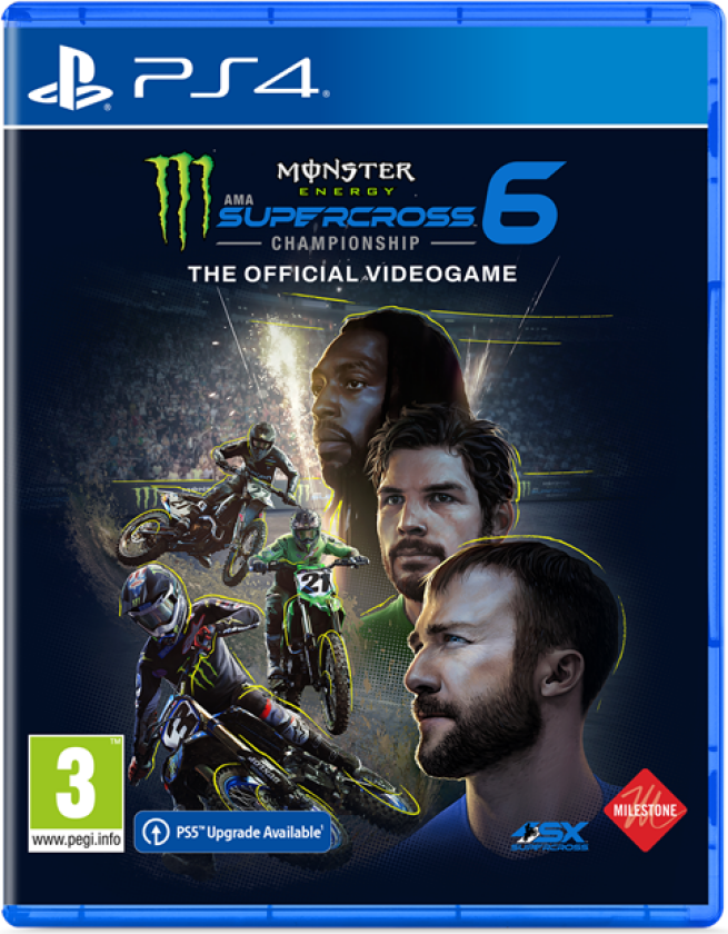 Monster Energy Supercross - The Official Videogame 6 - Sony PlayStation 4 - Racing