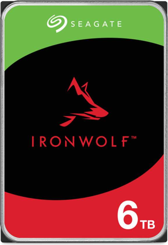 IronWolf - 6TB - Harddisk - ST6000VN006 - SATA-600 - 3.5"