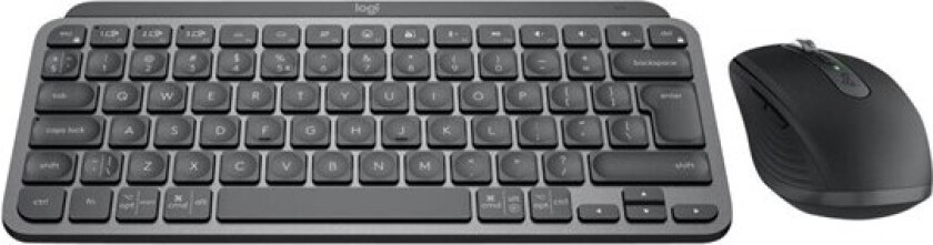 MX Keys Mini Combo for Business - Tastatur & Mussett - Engelsk - Storbritannia - Svart