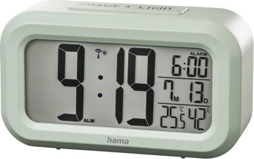 "RC 660" Radio Alarm Clock mint green