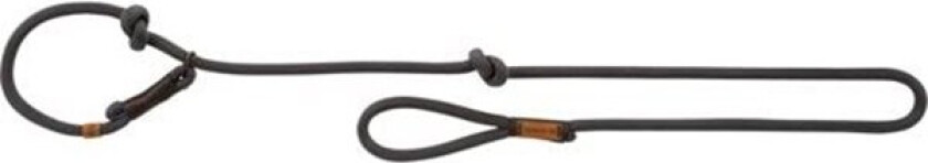 BE NORDIC retriever leash S-M: 1.70 m/ø 8 mm dark grey/brown