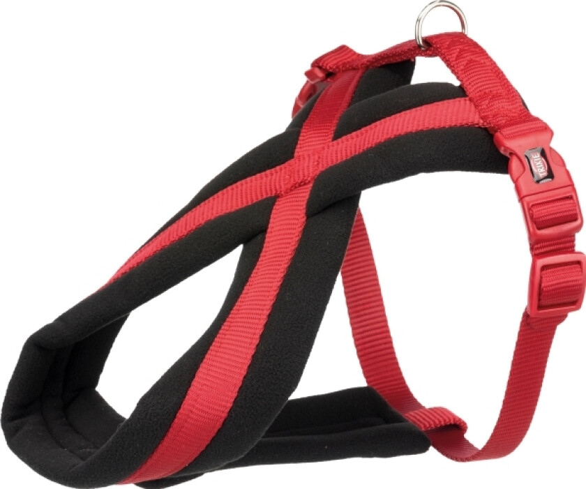 Premium touring harness M-L: 50-90 cm/25 mm red