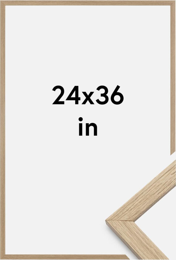 Ramme Stilren Akrylglass Eik 24x36 Inches (60,94x91,44 Cm)