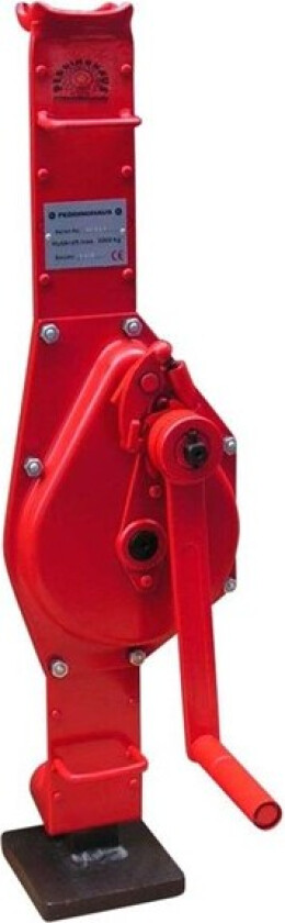 Bilde av Ståldonkraft m/fast sideklo rød 1,5 ton