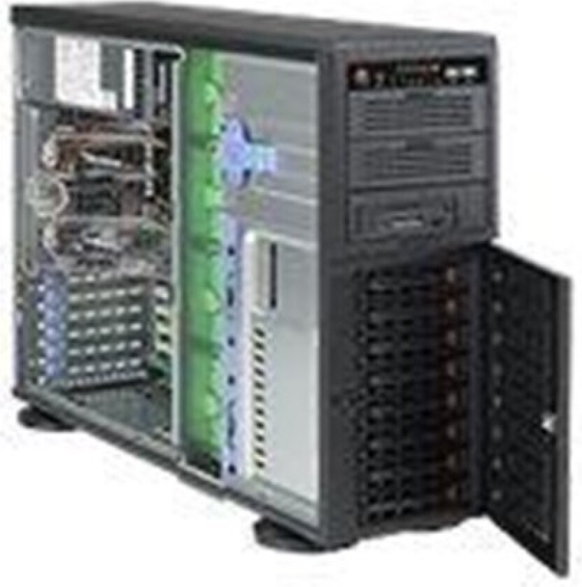 SC743 TQ-903B-SQ - Kabinett - Tower - Svart