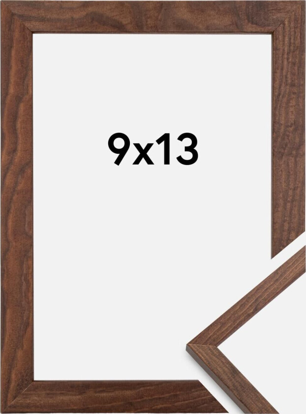 Ramme Galant Valnøtt 9x13 Cm