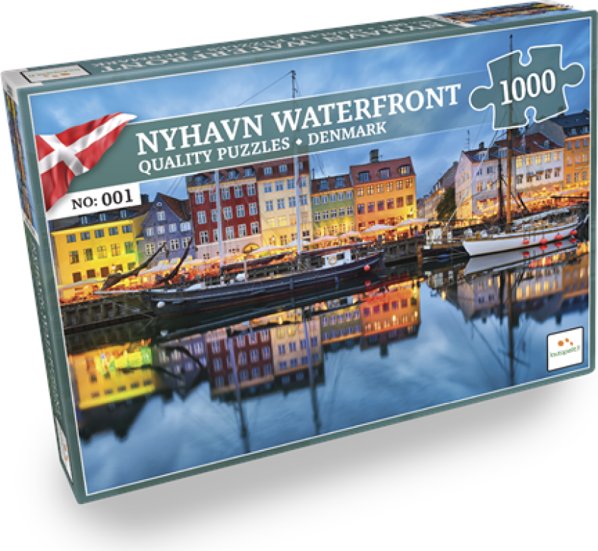 Nordic Quality Puzzles - DA:001 - Nyhavn Waterfron